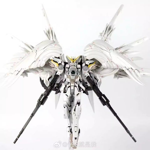 Daban 8827 Fix MG XXXG-00YSW Wing Gundam Snow White Prelude Model Kit 1/100 Scale