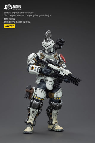 JoyToy Source Battle For The Stars Sorrow Expeditionary Forces 09th Legion Assault Company-Sergeant Major 1/18 Scale 10.7cm / 4.21''
