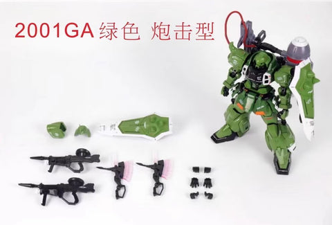 Phantom Model 2001GA ZGMF-1000/A1 Gunner Zaku Warrior Green Version Model Kit 1/100 Scale