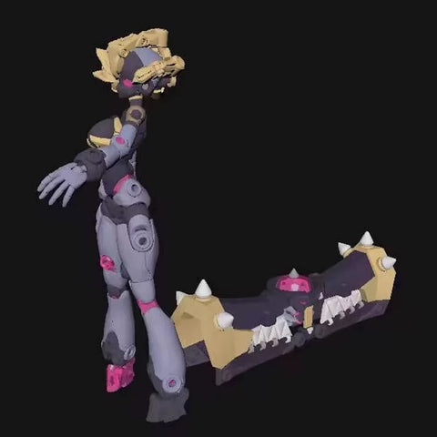 Quankai Studio The Gene Cross Series Keep The Dead Alive Model Kit