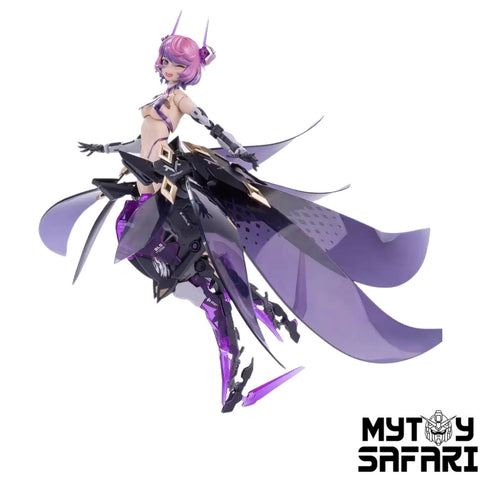 Earnestcore Craft Star Flower Black Iris 20cm / 7.87"