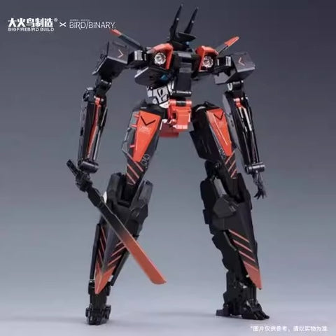 Big Firebird & Bird/Binary Bird of Blood Full Armor Model Kit 18cm / 7.09''