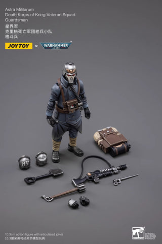 【Pre-Order】JoyToy Source Warhammer 40K Death Korps of Krieg Veteran Squad Guardsman 1/18 Scale 10.3cm / 4.05"