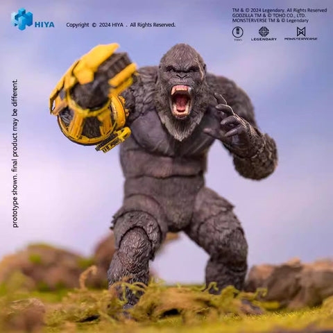 【Pre-Order】Hiya Toys EBG0433 Exquisite Basic Series Godzilla Vs. Kong 2 Rise of the Empire Kong Beast Glove Version 16cm / 6.30"