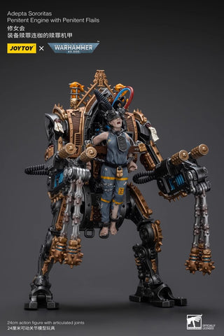 JoyToy Source Warhammer 40K Adepta Sororitas Penitent Engine w/ Penitent Flails 1/18 Scale