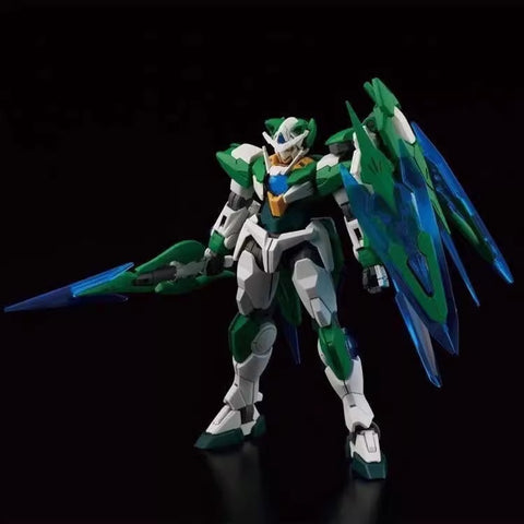 Jujiang 5501 00Q Shia Qan T Cat Ears Gundam Green Version Model Kit 1/144 Scale