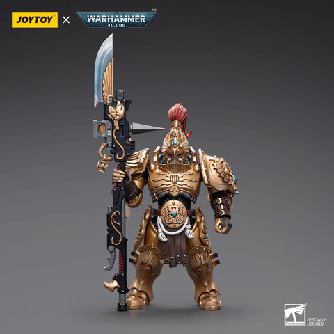 JoyToy Source Warhammer 40K Adeptus Custodes Shield Captain with Guardian Spear 1/18 Scale
