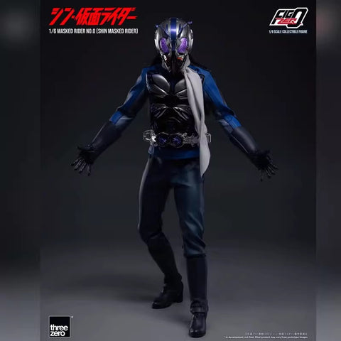 Threezero FigZero 3Z04890W0 Shin Masked Rider Masked Rider No.0 1/6 Scale 29.7cm / 11.69"