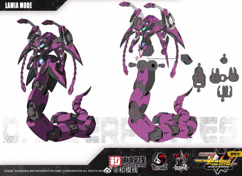 【Pre-Order】Hemoxian & ToysComic Zodiac Guardian Baffarion Danserpentes Snake