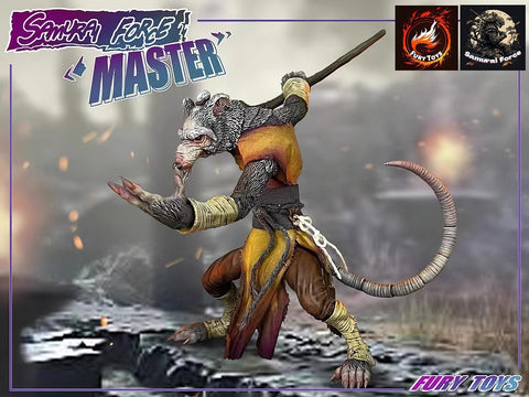 Fury Toys Samurai Turtles Master Splinter 1/12 Scale