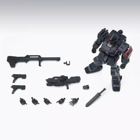 AK Model HG Spartan Black Dog Squad Model Kit Captain Version 1/144 Scale