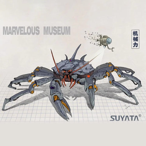 【Pre-Order】 Suyata MM004 Marvelous Museum King Crab Model Kit