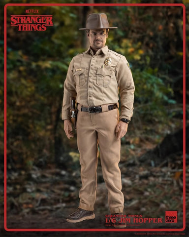 Threezero Stranger Things Season 1 Jim Hopper 1/6 Scale 31.8cm / 12.52''