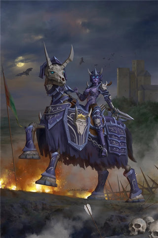 Border Model Female Knight Model Kit 1/12 Scale