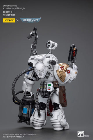JoyToy Source Warhammer 40K Uitramarines Apothecary Biologis 1/18 Scale 13.6cm / 5.35"