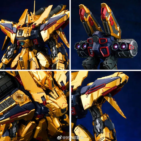 Shenma Model Fully Armored Form Golden Warrior Alloy Frame Model Kit  1/100 Scale 20cm / 7.87''