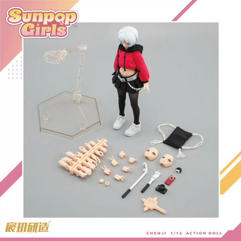 Chenji Frame Body SPG-001 Full Silicone Sunpop Girls Gu Yucheng Traveller 1/12 Scale