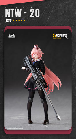 HASUKI x Girls' Frontline PA011  NTW-20 Sniper Rifle Girl 1/12 Scale 15.5cm / 6.1''