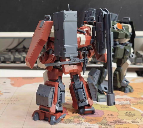 【Pre-Order】Sheik Mainland 1/144 Hyper Action Trooper Hongmo Red Model Kit 1/144 Scale 14cm / 5.51''