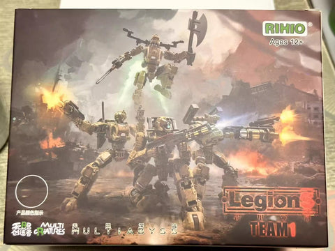 【Pre-Order】Rihio Infinite Creator Series LegionS Set of 4 Model Kit 14cm / 5.51''
