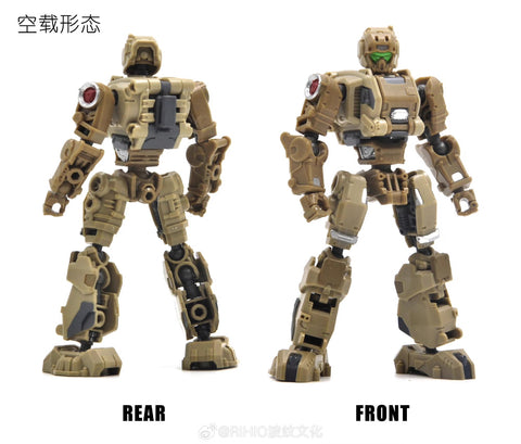 【Pre-Order】Rihio Infinite Creator Series LegionS Set of 4 Model Kit 14cm / 5.51''