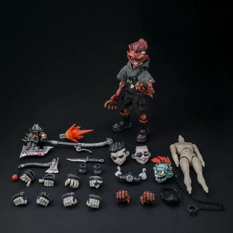 D_ONE STUDIO RAGE-ZBOYS Series Yazai Out-of-Control Version 1/12 Scale