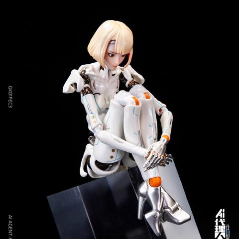 【Pre-Order】Guke Studio AI Agent Femella C3 Solid Color Version 1/12 Scale  17cm / 6.69''