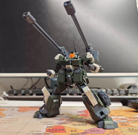 【Pre-Order】 Sheik Mainland Hyper Action Trooper Hongmo Green Model Kit 1/144 Scale 14cm / 5.51''