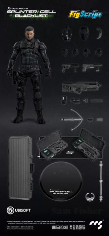 【Pre-Order】CCS Toys FigScript Sam Fisher 1/12 Scale
