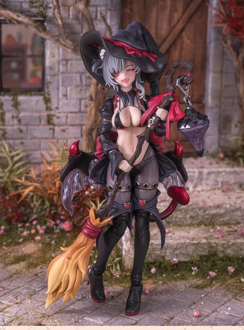 CiYuanJuXiang Trainee Witch Hoshikawa Cat Black Hair Ver. 1/12 Scale