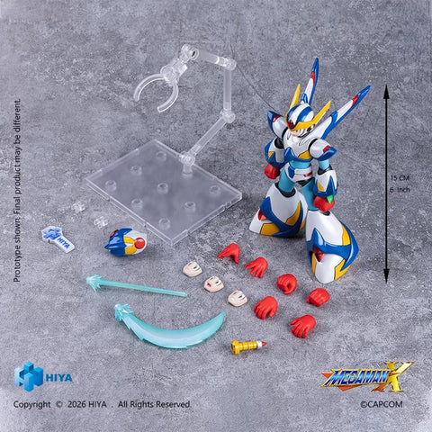 【Pre-Order】Hiya Toys EBM0384 Exquisite Mini Mega Man X Falcon Armor Ver. 15cm / 5.91''