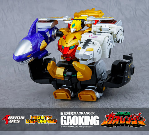 Action Toys Hyakujuu Sentai Gaoranger Gaoking MIGHTY DEFORMED 16cm / 6.30”
