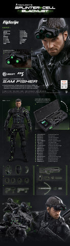 【Pre-Order】CCS Toys FigScript Sam Fisher 1/12 Scale