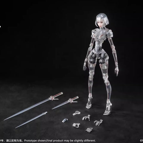 Guke Studio AI Agent Femella C1 Transparent Version 1/12 Scale 17cm / 6.69''
