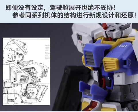 【Incoming】Maintenance Team RG 2.0 Unit-07 Conversion Kit 1/144 Scale