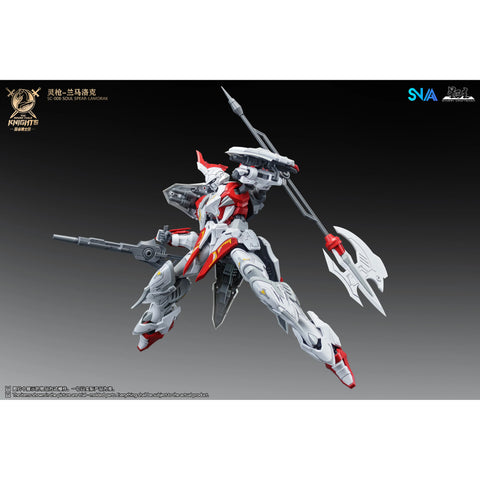 SNAA Model SC-008 Round Table Knights Soul Spear Lamorak Model Kit 1/144 Scale