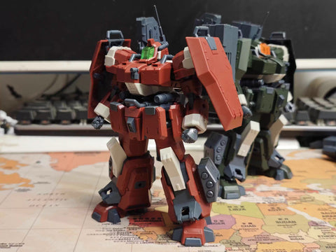 【Pre-Order】Sheik Mainland 1/144 Hyper Action Trooper Hongmo Red Model Kit 1/144 Scale 14cm / 5.51''