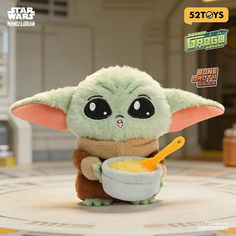 52TOYS Grogu Foodies Plush Blind Box Set of 4 10cm / 3.94"