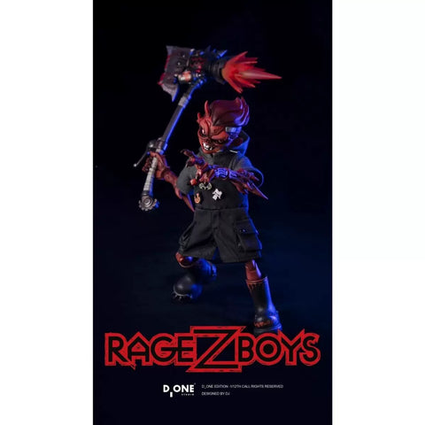 D_ONE STUDIO RAGE-ZBOYS Series Yazai Out-of-Control Version 1/12 Scale