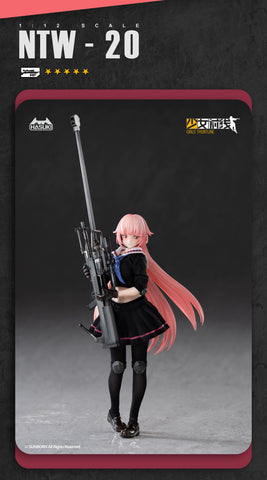 HASUKI x Girls' Frontline PA011  NTW-20 Sniper Rifle Girl 1/12 Scale 15.5cm / 6.1''