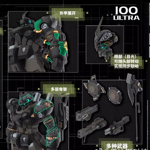【Pre-Order】 Eddas Technology 100 ULTRA Glock Model Kit 21cm