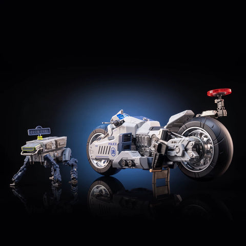 Moshow X CHANGANWEI MSC0004 Mecha Motorcycle Traffic Police Version