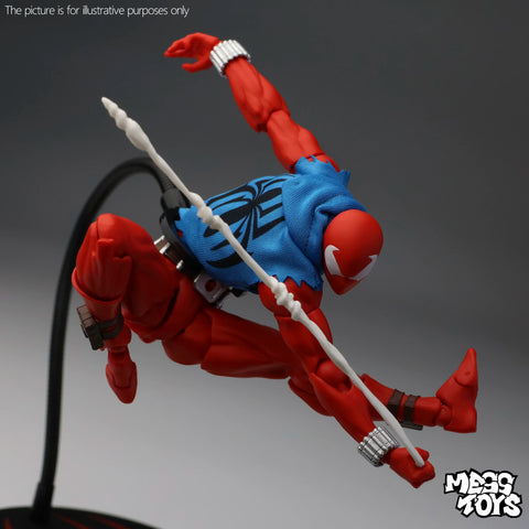 MESS TOYS Ben Reilly Blue Cloth Battle Suit 1/12 Scale 16cm / 6.30"