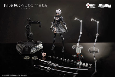 Animester Nuclear YoRHa No.2 Type B NieR Automata 1/9 Scale 18.6cm / 7.32"