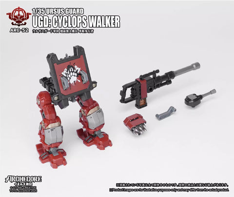 Toys Alliance ARC-52 Ursus Guard UGD: Cyclops Walker 1/35 Scale