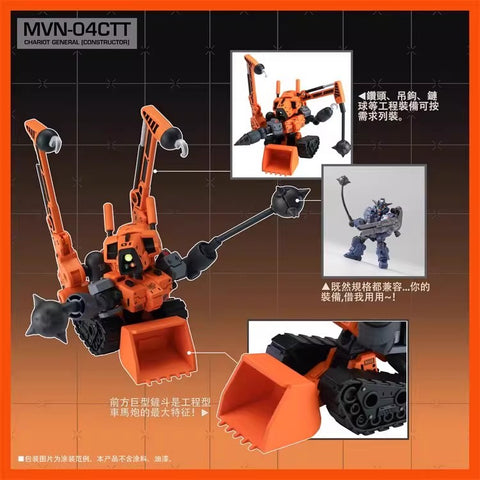 Baichuan Model CSU006 Canned Squad Unit Ex-Pack NO.1 Upgrade Kit for Blockade Squadron 30.5cm / 12''