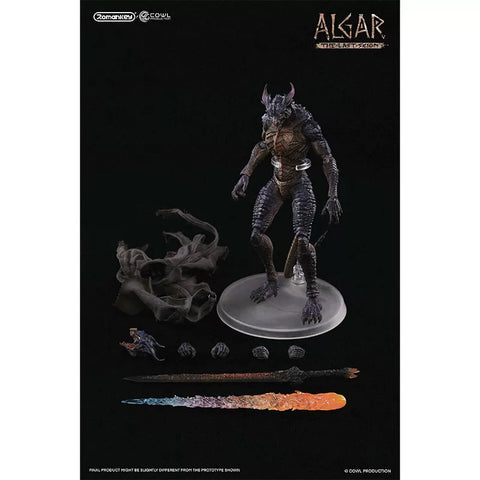 Romankey & Cowl Dungeons & Dragons Dragonborn Algar Regular Version 1/12 Scale 18.1cm / 7.13"