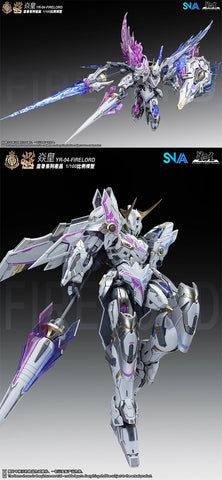 SNAA Model YR-04-PV Particle Awakening Armament F.P.A.A. Phantom Fire Lord Model Kit  1/100 Scale