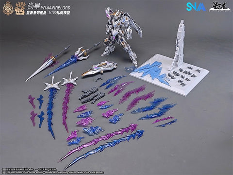 SNAA Model YR-04-PV Particle Awakening Armament F.P.A.A. Phantom Fire Lord Model Kit  1/100 Scale