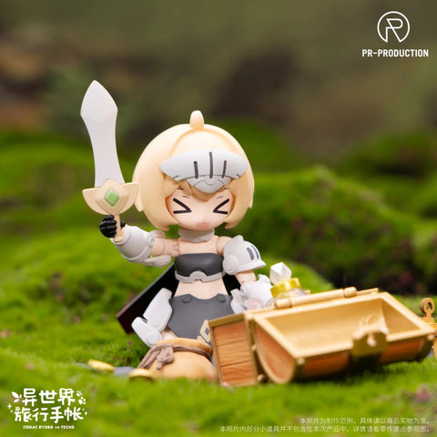 PR Production PRISK01A12 Isekai Travel Diary Rookie Swordsman Renny Brown Model Kit 12.5cm / 4.92''